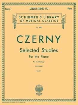 Selected Studies Book 1: Upper Elementary and Lower Middle Grades by Czerny Carl for