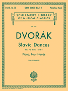 Slavonic Dances Op 72 Bks 1&2 [1p4h]