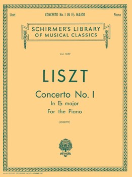 Concerto #1 E-flat Major by Liszt Franz - Joseffy - for 2 Piano 4 Hands