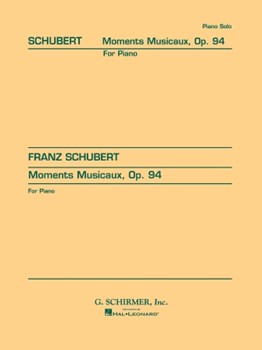 Moments Musicaux Opus 94 by Schubert - Buonamici - for Piano