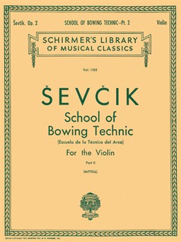School Of Bowing Techniques Opus 2 Part 2 by Sevcik Otakar for Violin Method (Op 2 Pt 2)