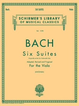 6 Suites by Bach Johann Sebastian - Svecenski Louis - for Viola