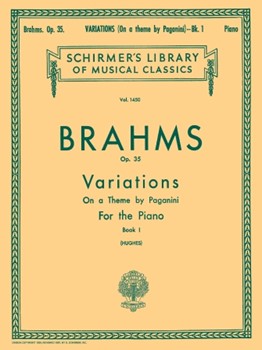 Variations on a Theme by Paganini, Op. 35 - Book 1 - Schirmer Library of Classics Volume 1450 Piano Solo piano