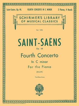 Concerto No. 4 in C Minor, Op. 44 - Schirmer Library of Classics Volume 1486 Piano Duet 2P 4H