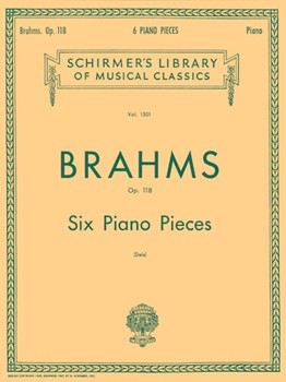 Piano Pieces Opus 118 by Brahms Johannes - Deis - for Piano