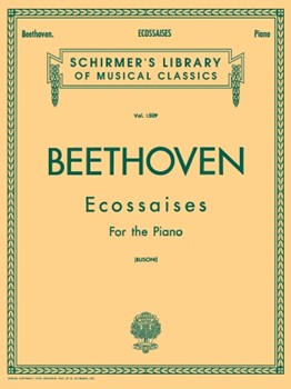 Ecossaises by Beethoven Ludwig van - Busoni Ferruccio - for Piano