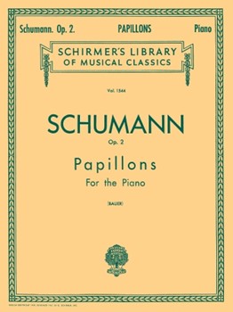 Papillons Opus 2 by Schumann - Bauer - for Piano