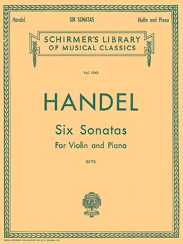 Six Sonatas [violin]