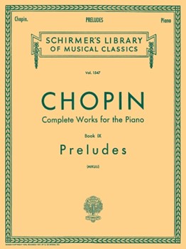 Preludes Opus 28 & 45 by Chopin Frederic - Mikuli - for Piano