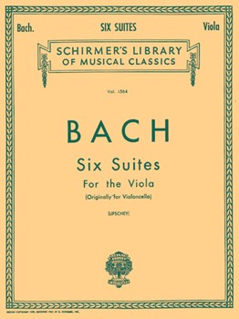 6 Suites by Bach Johann Sebastian - Lifschey Samuel - for Viola Solo