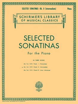 Selected Sonatinas - Book 2: Intermediate - Schirmer Library of Classics Volume 1595 Intermediate Piano Solo