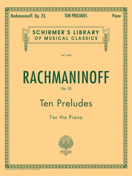 10 Preludes, Op. 23 - Schirmer Library of Classics Volume 1630 Piano Solo