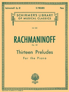 Preludes Opus 32 by Rachmaninoff Sergei for Piano