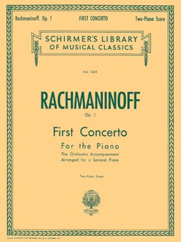 First Concerto for the Piano in F# Minor, Op. 1 - Schirmer Library of Classics Volume 1655 Piano Duet
