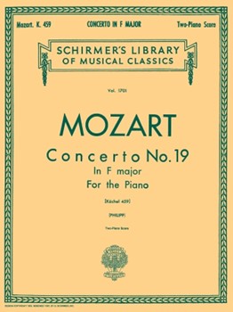 Concerto No. 19 in F, K.459 - Schirmer Library of Classics Volume 1701 Piano Duet