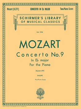 Concerto #9 K271 E-flat Major by Mozart Wolfgang Amadeus - Philipp - for 2 Piano 4 Hands