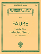 25 Selected Songs - Schirmer Library of Classics Volume 1714 Low Voice