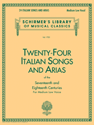 G Schirmer Various  Vol. 1723 24 Italian Songs & Arias Medium Low Book only