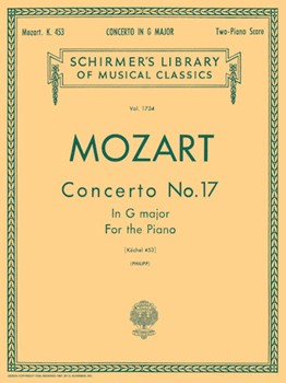 Concerto No. 17 in G, K.453 - Schirmer Library of Classics Volume 1734 Piano Duet