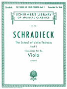 Sevcik - School of Violin Technics, Op. 1 - Book 1, Transcribed for Viola