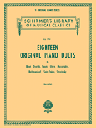 18 Original Piano Duets - Schirmer Library of Classics Volume 1764 Piano Duet