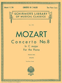 Concerto No. 8 in C, K.246 - Schirmer Library of Classics Volume 1791 Piano Duet