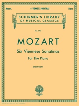 6 Viennese Sonatinas by Mozart Wolfgang Amadeus - Prostakoff - for Piano