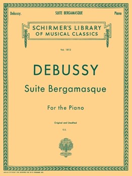 Suite Bergamasque by Debussy Claude for Piano