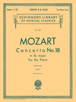 Concerto #18 K456 B-flat Major by Mozart Wolfgang Amadeus - Philipp - for 2 Piano 4 Hands