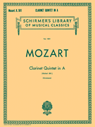 G Schirmer Mozart               Christmann  Clarinet Quintet in A, K.581 - Clarinet Ensemble
