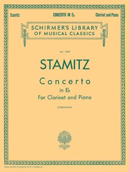 Schirmer Library of Classics Volume 1849 - Schirmer Library of Classics Volume 1849 Score and Parts Clarinet