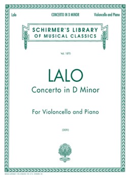 Concerto In D Minor by Lalo Edouard - Deri - for Cello and Piano