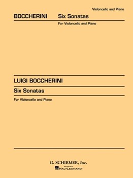 6 Sonatas by Boccherini Luigi - Bacon A - for Cello Solo