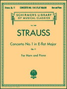 Concerto No. 1 in E Flat Major, Op. 11 - Schirmer Library of Classics Volume 1888 French Horn and Pi