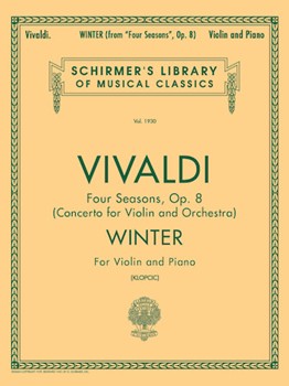 Winter From Four Seasons  Op 8 [violin] VIOLIN SOL