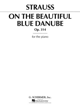 On The Beautiful Blue Danube Opus 314 by Strauss Johann for Piano