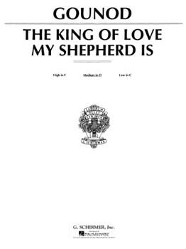 King Of Love My Shepherd Is by Gounod Charles for Medium Voice