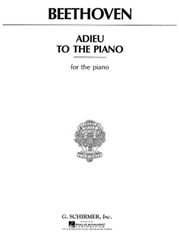 Adieu To The Piano by Beethoven Ludwig van for Piano