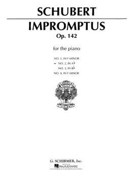 Impromptu Opus 142 #2 In A-flat Major by Schubert for Piano