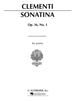 Sonatina Opus 36 #1 C Major by Clementi Muzio for Piano