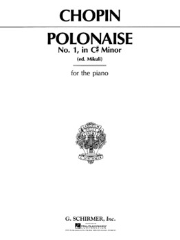 Polonaise Opus 26 #1 C# Minor by Chopin Frederic - Mikuli - for Piano