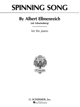 Spinning Song Opus 14 #4 by Ellmenreich Albert - Scharfenberg - for Piano