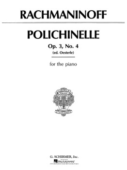 Polichinelle Opus 3 #4 F# Minor by Rachmaninoff Sergei - Oesterle - for Piano