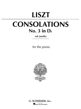 Consolations #3 by Liszt Franz - Joseffy - for Piano
