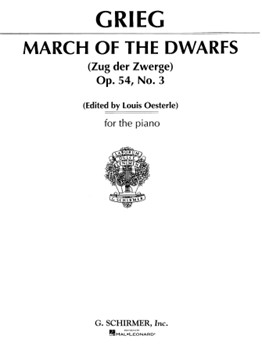 March Of The Dwarfs by Grieg Edvard - Oesterle - for Piano