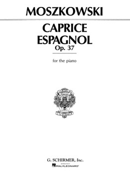 Caprice Espagnol Opus 37 by Moszkowski Moritz for Piano