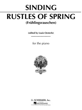 Rustles Of Spring Opus 32 #3 by Sinding - Oesterle - for Piano