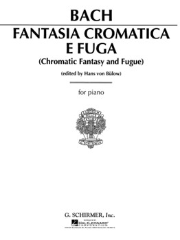 Chromatic Fantasy & Fugue by Bach Johann Sebastian - Von Bulow - for Piano