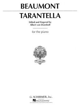 Tarantella by Beaumont - Vondoenhoff - for Piano