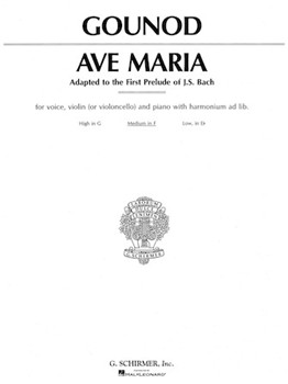 Ave Maria by Bach and Gounod for Medium Voice